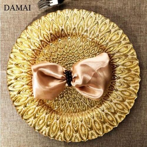 European Ice Pattern Glass Plates Creativity Relief Craft Decorative Dinner Plate Steak Pasta Tableware Dining Table Decoration