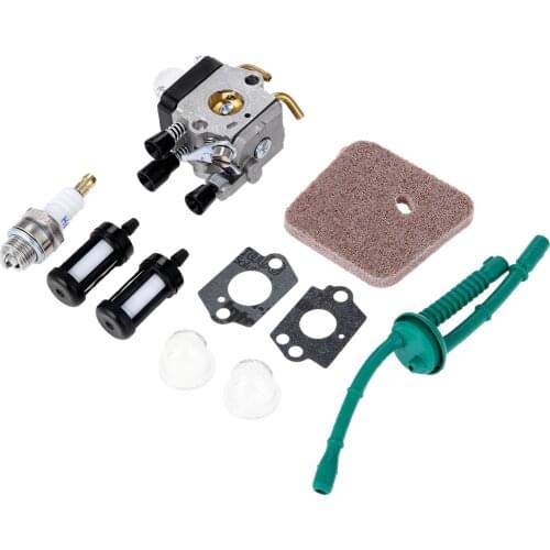 10pcs/kit Carburetor Air Fuel line fits for STIHL FS38 FS45 FS46 FS55 FS55R FS55RC KM55 FS45C FS55T Trimmers Cutter Replacement