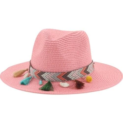 Sun hats short brim band leopard casual straw hats men caps jazz panamas women summer hats outdoor western cowboy summer hats