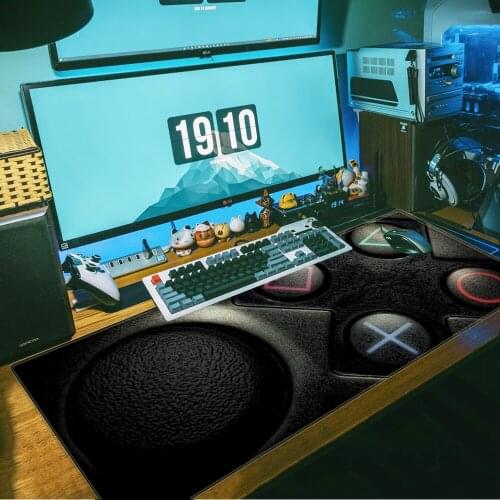 Console Playstation Ps4 Mouse Pad Office Desk Laptop Computer Keyboard gaming accessories speed mini pc sexy girl mousepad anime