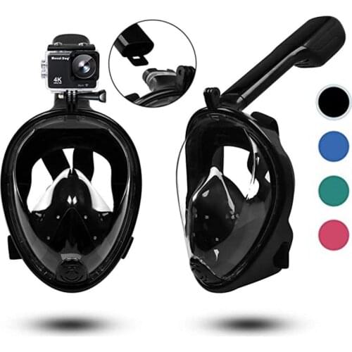 Adult and child full face diving mask scuba snorkeling goggles suitable for GoPro 9 8 7 6 5 sjcam Eken Sports Camera Accessories