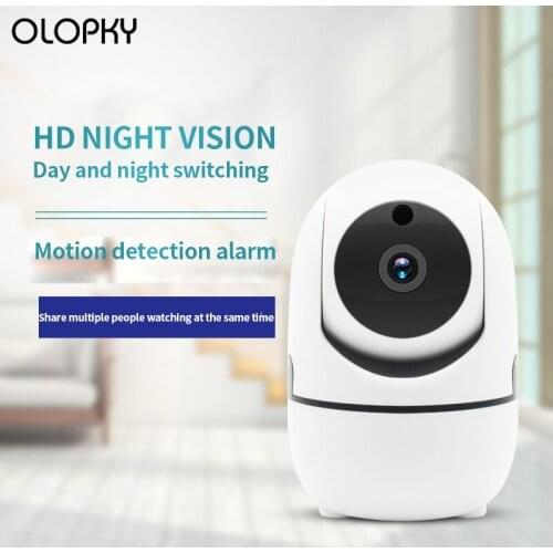 New HD Wireless IP Camera Wifi IP CCTV Camera Wifi Mini Network Video Surveillance Auto Tracking Camera IR Night Vision Camera