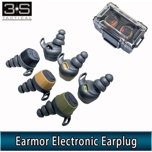 New OPSMEN Earmor NEW ITEM M20 Beta Electronic Earplugs Tactical Communication Pickup Noise Reduction headphones earplugs