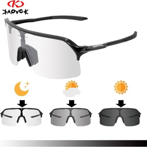 Cycling Eyewear Photochromic Sport Road Bike Bicycle Glasses Men Women MTB Bike Cycling Sunglasses Gafas de ciclismo Goggles