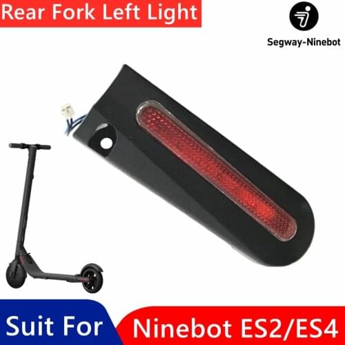 Original Rear Fork Left LED Light accessory For Ninebot ES2 ES4 Foldable Smart Electric KickScooter Hover Board Light Parts