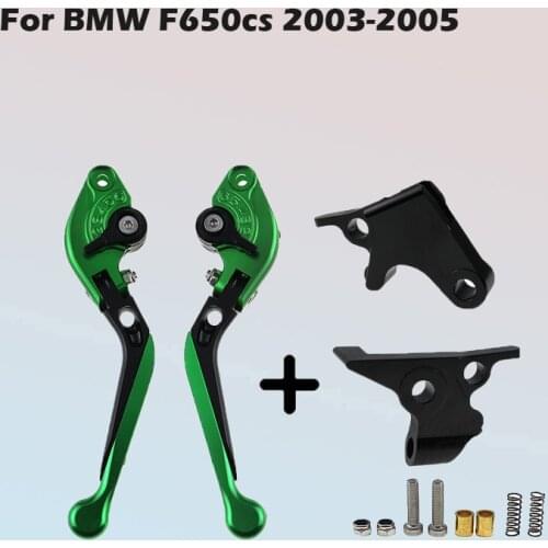 Applicable to BMW F650cs 2003-2005 CNC Anti-Slide Retrofitting Pad for Brake Clutch Horn Handle Pull Rod motorcycle