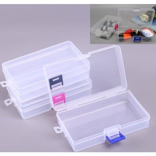 Practical Toolbox Plastic Container Box for Tools Case Screw Sewing PP Boxes Transparent Component Screw Jewelry Storage Box