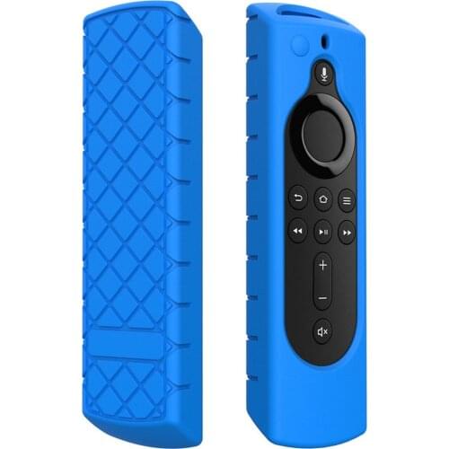 Silicone Case For Fire TV Stick 4K Stick Stretchable Shockproof Dustproof Cover Sleeve Soft Control Covers Shell Skin-Friendly