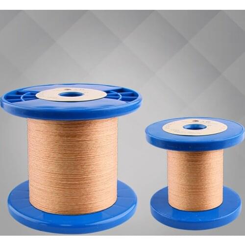 A66 7N OCC Copper 35AWG Flexible PVC Insulation LP Wire Jump Cable IEM Hookup Wire with Kevlar String