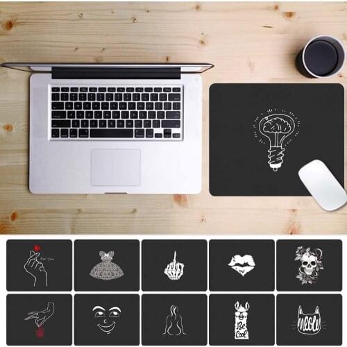 High Quality PU Leather Computer Mouse-pad Anti-slip Waterproof Durable Laptop Gaming Mouse Pad