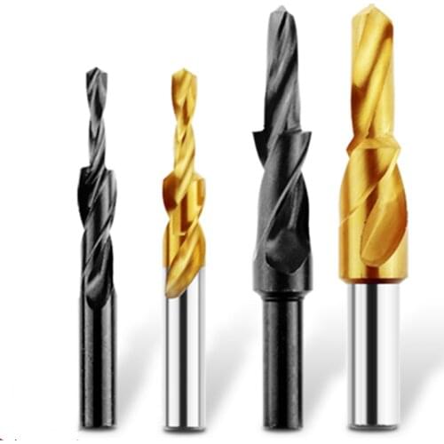 1PCS M3 M4 M5 M6 M8 M10 M12*180 degree Cobalt HSS M35 /HSS ladder drill twist drill counterbore drill ,Straight Shank Step Drill