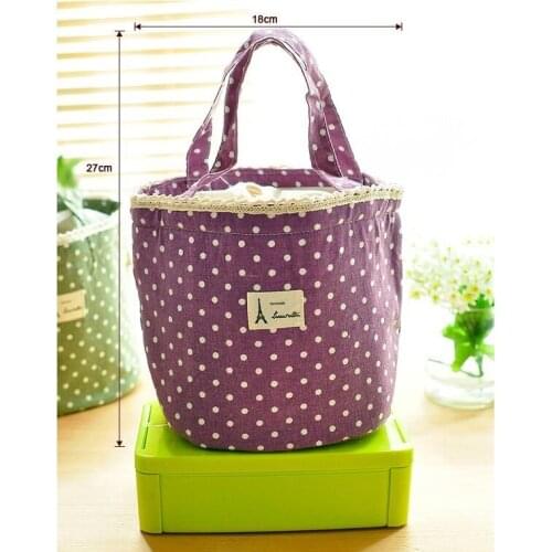 4 Color Outdoor Camping Lunch Bag Thermal Food Lunch Picnic Bag Women Insulated Lunch Thermal Bags Picnic Basket Cooler Box New