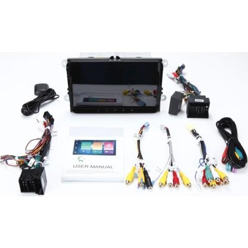 64G ROM Android 9.0 Car DVD GPS Navigation for Volkswagen Magotan Passat Caddy Tiguan Touran Skoda Seat