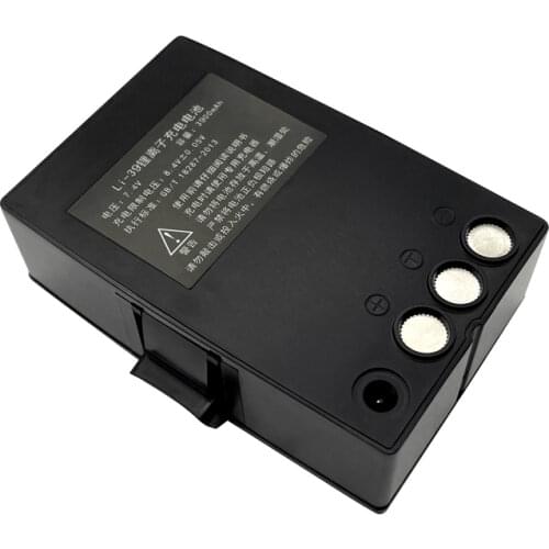 3900mAh Li-39 Battery For South Total Station NTS 342A R5A R6A R10A 7.4V Black Li-ion Battery