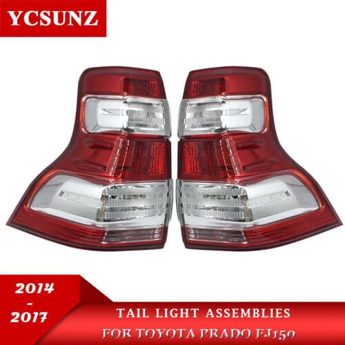 Car Tail Light Assembly Accessories For Toyota Land Cruiser Prado Fj150 LC150 2014 2015 2016 2017 Replacement