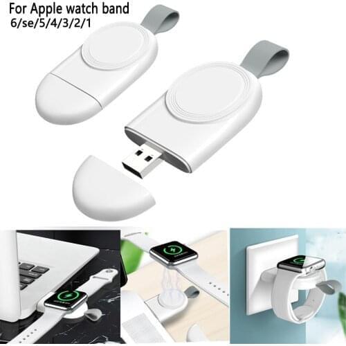 Portable watch wireless charger USB+Type-c wireless charger For Apple 4 charging stand USB direct charge Watch charger
