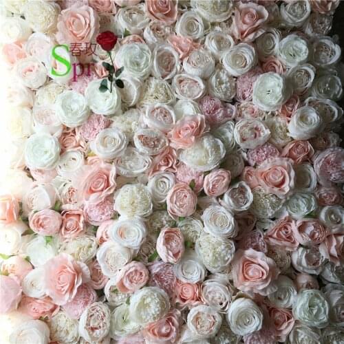 SPR flower wedding backdrop for decoration backdrop f;pwer wall panel