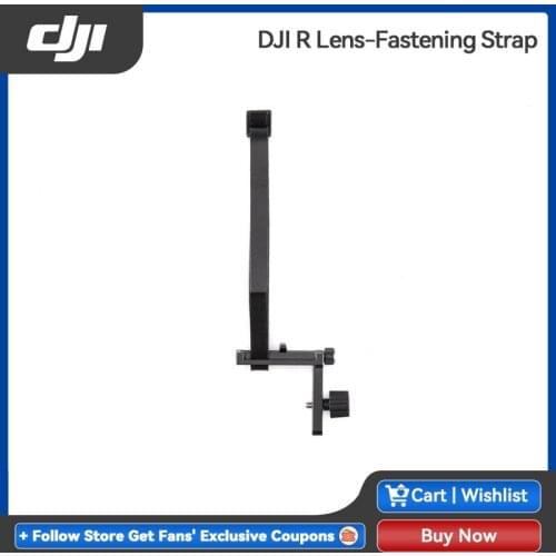 DJI R Lens-Fastening Strap fix the camera and lens for more stabilized shooting experience Various lenses are supported