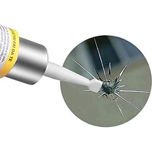 Car Window Glass Crack Automotive Glass Nano Repair Fluid Chip Repair Tool Kit Crack Nano-repair Fluid Car Universal Drop Ship