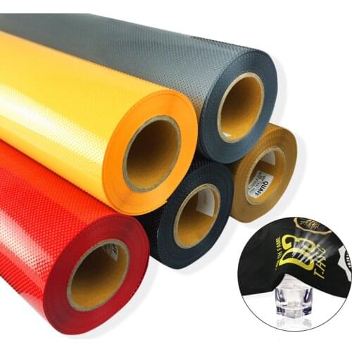 NEW 51cmx100cm Vent Hole PU Heat Transfer Vinyl Cutting Film Cutter Press Iron-on for Textile T-shirt