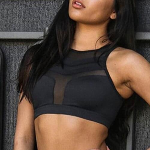 New Design Sports Bra Women Push Up Sport Top For Fitness Soft Breathable Sports Vest Shockproof Running Gym Workout Yoga Bra