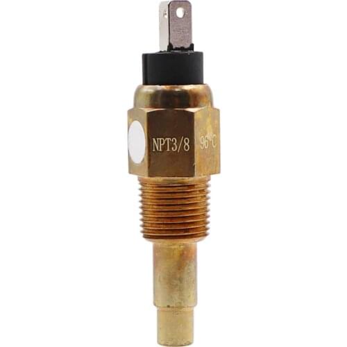 NPT-3/8 Water Temperature Sensor Water Temp Gauges Sender with Temp Alarm 96 degree For Car Motorcycle Truck Marine Engine
