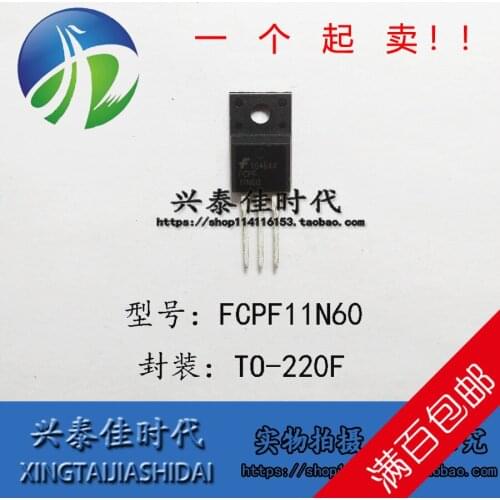 Original new 5pcs/ FCPF11N60 11N60 10.8A/600V TO-220F