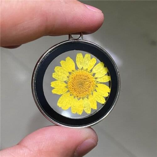 3pcs 36x32mm Dandelion Flower&Sunflower Charms Pendants Tibetan Jewelry Making For DIY Handmade Necklace Accessories Craft