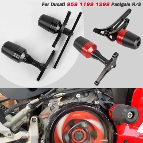 Frame Slider For Ducati 959 1199 1299 Panigale R S Superleggera Crash Pad Fairing Guard Falling Protector Motorcycle Accessories