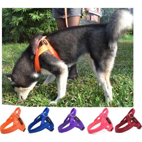Adjustable Breathable Vest Nylon Collars Chain Puppy Cat Pet Dog Harness Leash Lead Set Dog Chest Straps Accessories