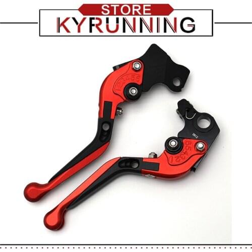 With LOGO!(GSXR) Motorcycle Adjustable Folding Extending Brake Clutch Levers Moto Accessory For SUZUKI GSXR600 GSXR750 GSXR1000