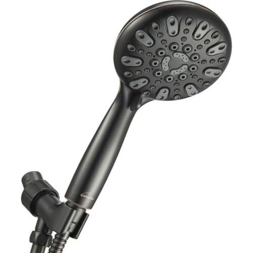 Samodra Bathroom Shower Head Bath Shower Sets Wall Mounted Faucet High Pressure 6 Spray Setting Nozzle Shower Head ABS