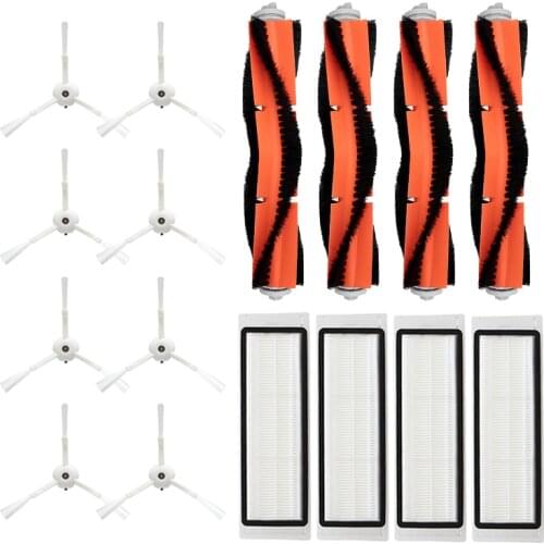 16PCS Replacement Hepa Filter Roller Brush Kit for XIAOMI Vacuum 2 for Roborock S55 MI Robot Vacuum Cleaner Parts Accessories
