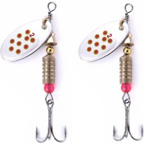 Fishing Lures Wobbler Trout Spoon Metal Spinners Baits for Jig Fly Fishing Bait Sea Hard Lures with Hooks Swimbait Tackle 6cm 5g