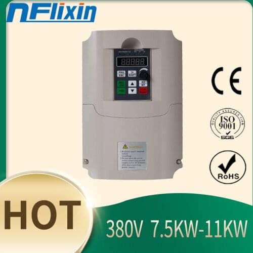 High performance frequency inverter 7.5kw 11kw 380v ventilation fan water pump frequency converter