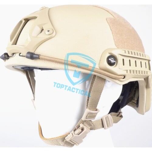 High Cut ACH Tactical Ballistic Bulletproof FAST Helmet Aramid Safety Military Army Helmet with NIJ Level IIIA 3A Test Report