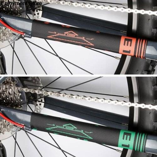 Bicycle Frame Chain Protector Cycling Mountain Bike Stay Front Fork Protection Guard Protective Pad Wrap Cover 22*9.8cm