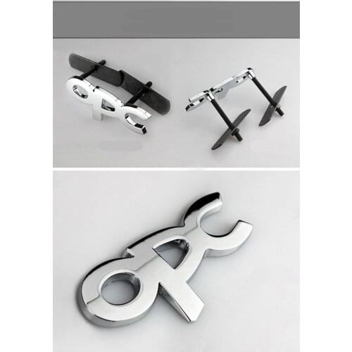 10 Pcs OPEL letter car emblem metal Boot opc Badges Emblem Sticker metal grill car emblem badge Car Styling