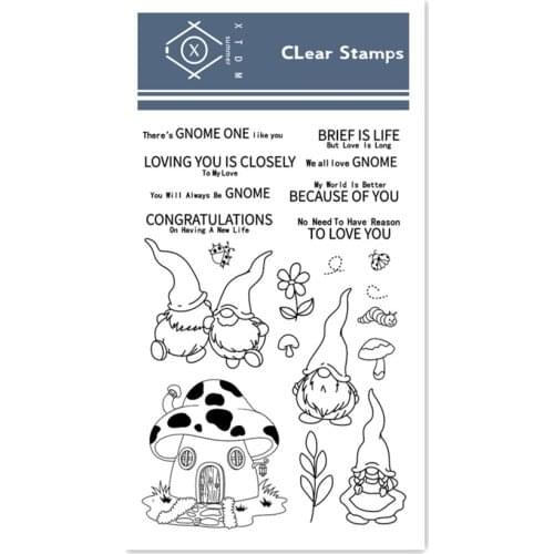 11x16CM Easter elf transparent seal clear stamps silicone seal roller stamps DIY scrapbook album / card production