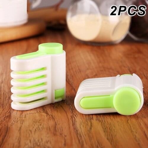 2 pieces adjustable DIY cake slicer Bread knife slicer Baking kitchen tools 5-layer cutting slicer Tool holder XH8Z