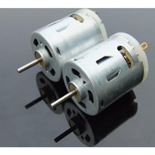 365 DC Motor Large Torque DC 6V-12V Micro Mute 11000RPM High Speed DIY Blower Hot Air Gun Small Electric Drill Motor Handmade