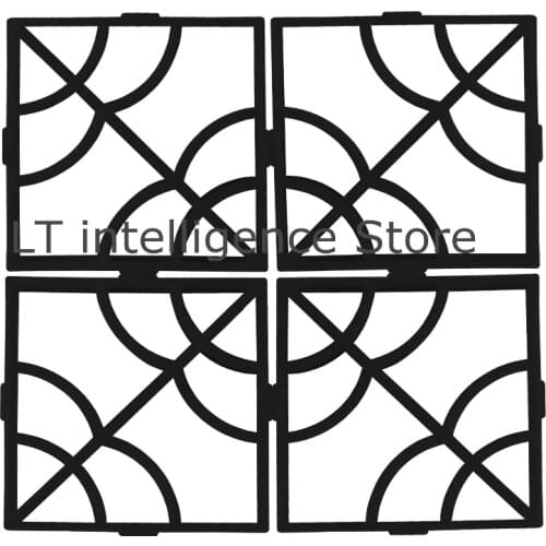 Garden Stone Walk Maker Mould DIY Pavement Driveway Paving Brick Patio Moldes Para Concreto Slabs Pathmate pave cement