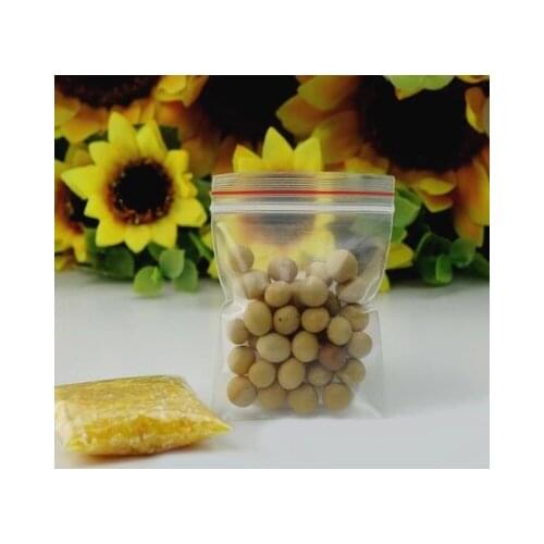 7 silk PE1 self-sealing bag 5*7cm transparent sealed bag Jewelry sample bag classification Bag sealing pocket #FY162