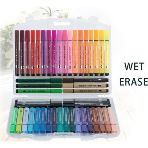 Water-color Paint Pen for Rock Painting,Stone,Ceramic,Tire,Glass,Wood,Fabric,Metal,Canvas Wet Erase Marker Pastel Stationery