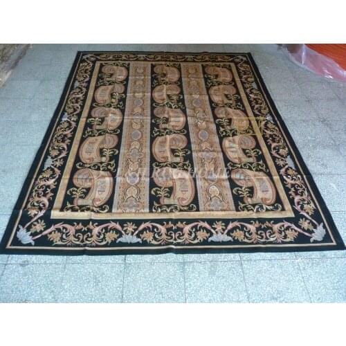Free shipping 8'X10' French Aubusson weave rugs handmade aubusson carpets