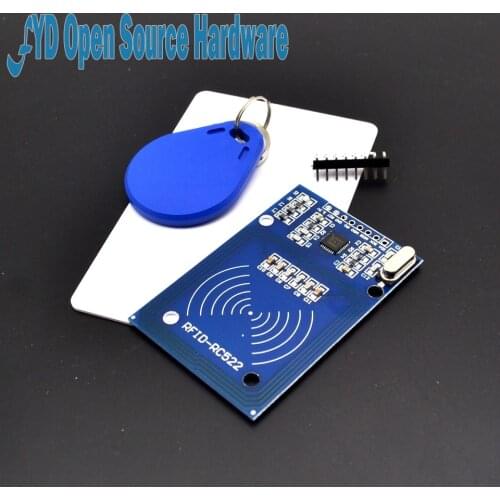 MFRC-522 RC522 RFID RF sensor module + S50 Card + Keychain raspberry pi