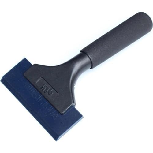 Imported Reinforced Plastic Pro Power Squeegee Aluminum long handle dichotomanthes scraper with Blue Max Rubber blades QH-02