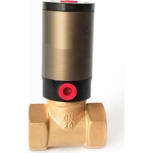 Q22HD 1/2" pneumatic piston valve, fluid control valve pneumatic actuated