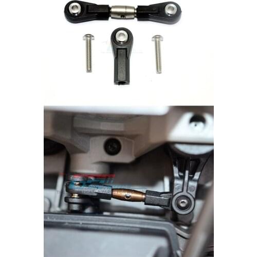 STAINLESS STEEL SERVO TIE ROD For 1/5 TRAXXASPARTS MAXX 6S/8S RC Car Parts