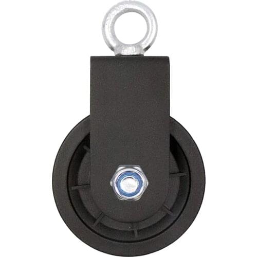 11UE Cable Pulley 360 Degree Rotation Silent for Gym Equipment Clothesline Pulley System DIY Attachment Lifting Blocks